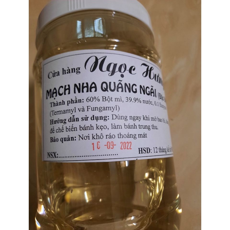 Mạch nha Quảng Ngãi Ngọc Hưng làm kẹo bánh