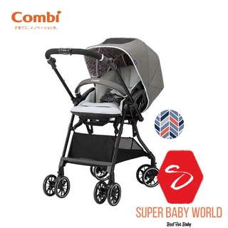 Xe đẩy Combi Sugocal Compact 4 bánh quay tự động