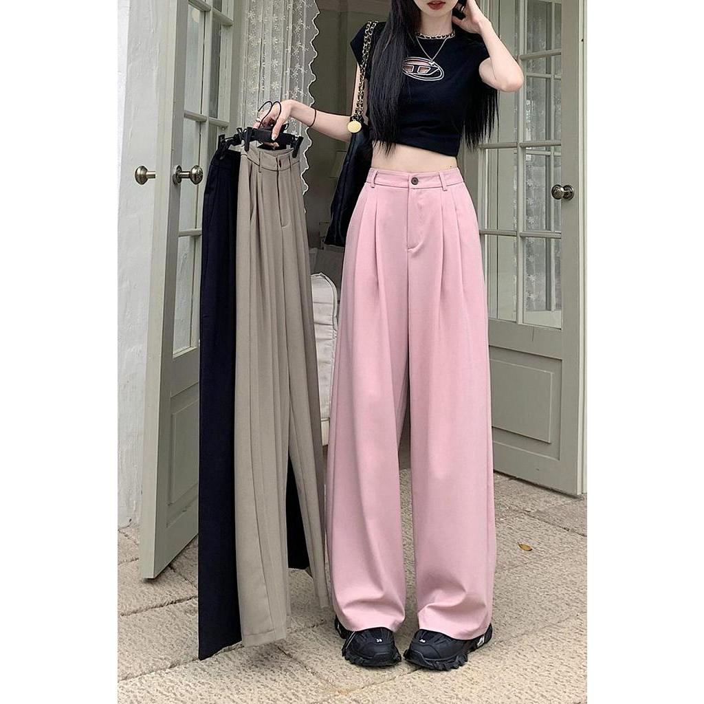 Quần Ống Rộng Cạp Cao Phong Cách Mới Mùa Hè 62343