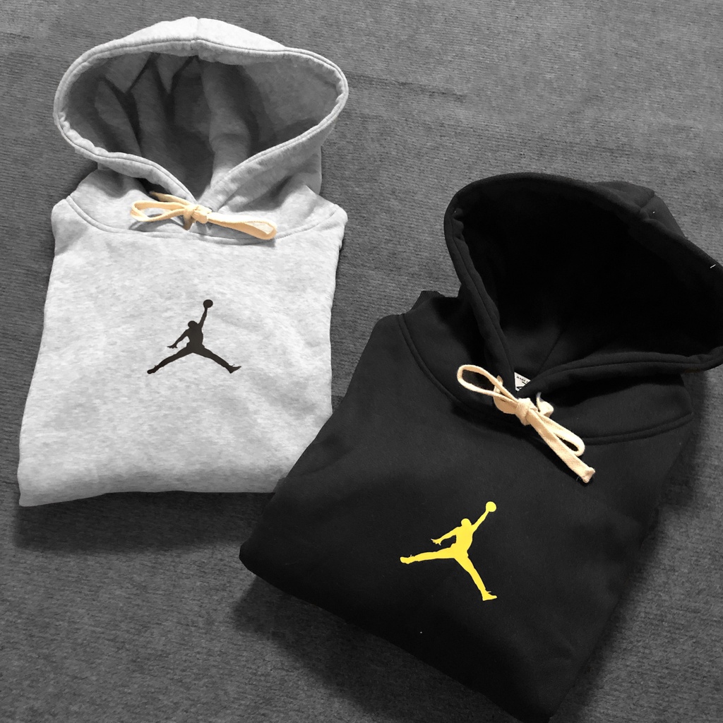 Áo Hoodie JORDAN nỉ cotton form rộng unisex, Hoodie dáng rộng dài tay, phong cách thể thao đường phố, Zoeclothing