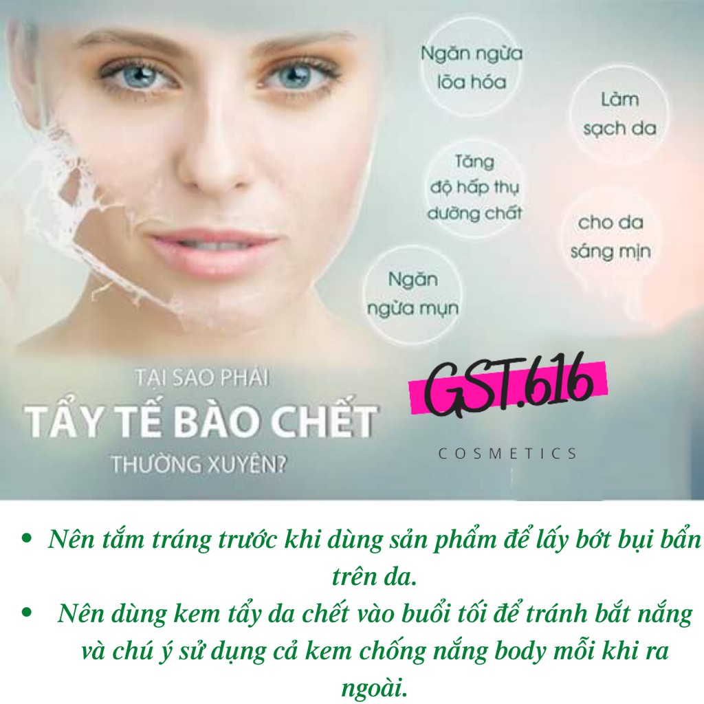 Tẩy tế bào chết  SPA Hàn Quốc 350ml tẩy tế bào chết toàn thân dưỡng da trắng sáng tẩy da chết body