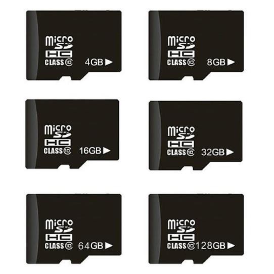 Thẻ nhớ MicroSD Class 10 Tốc độ cao (Đen) 2GB/4GB/8GB/16GB/32GB/64GB/128GB Tặng kèm Adapter | BigBuy360 - bigbuy360.vn