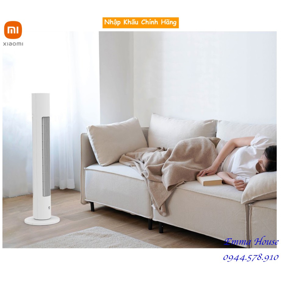 Quạt tháp thông minh Xiaomi Mijia DC Inverter BPTS01DM không cánh tiết kiệm điện sang trọng phòng ngủ khách, BH 06 tháng