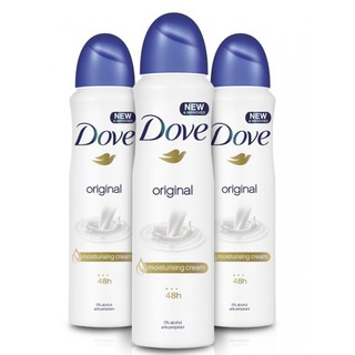 Combo 3 chai xịt khử mùi DOVE Original