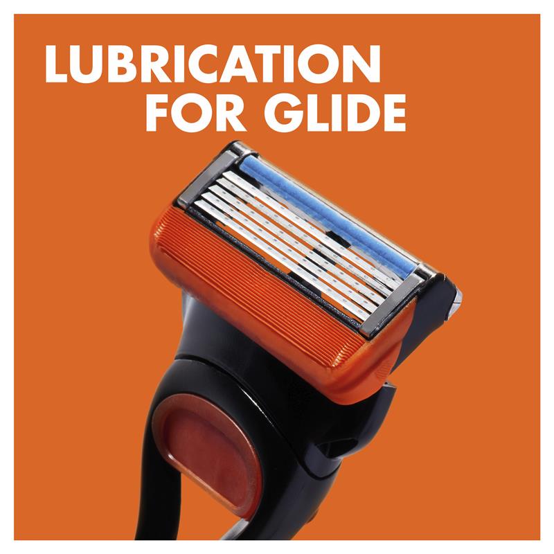 Dao cạo râu Gillette Fusion 5 (cam) Cây đơn + 2 lưỡi