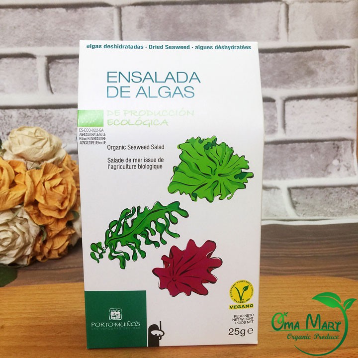 Tảo biển hữu cơ Porto Muinos 25g
