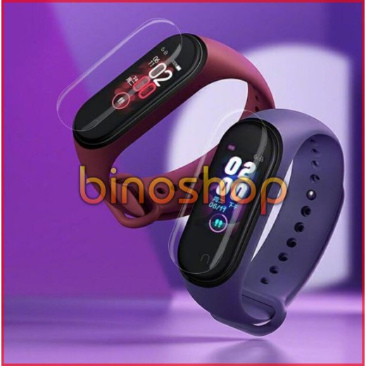 [Mã ELORDER5 giảm 10K đơn 20K] Bộ 2 miếng dán màn chống xước Xiaomi Miband 4 - Mijobs