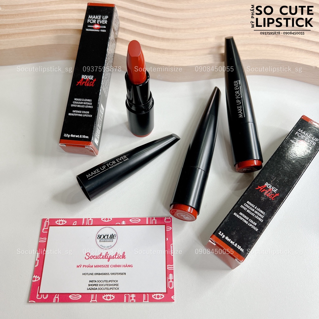 Son Make Up For Ever Rouge Artist Intense Color Liptick – 320 Virtuous Goji