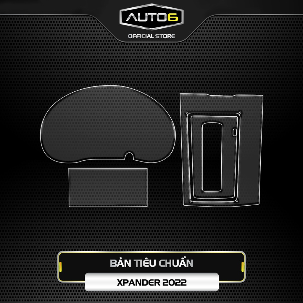 Bộ chi tiết Film PPF trong suốt dán xe MITSUBISHI XPANDER 2022-2023 chống xước bảo vệ nội thất ô tô - AUTO6