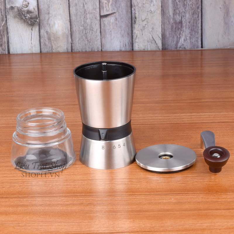 Cối xay cà phê cao cấp lõi gốm ceramic burr precision. coffee grinder