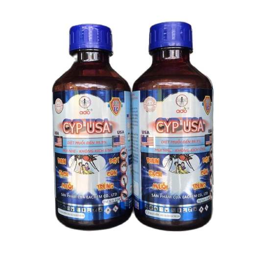 Thuốc diệt muỗi diệt côn trùng CYP USA 100EC 100ml- không mùi an toàn, hiệu quả nhanh kéo dài