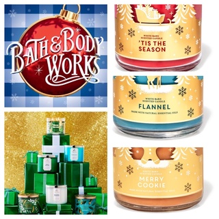 Nến giáng sinh bath and body works