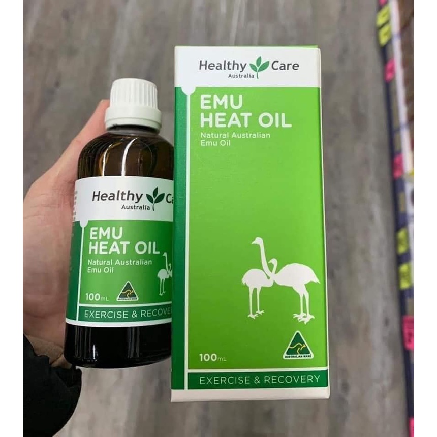 Tinh dầu đà điểu Health Care Emu Heat Oil 100ml