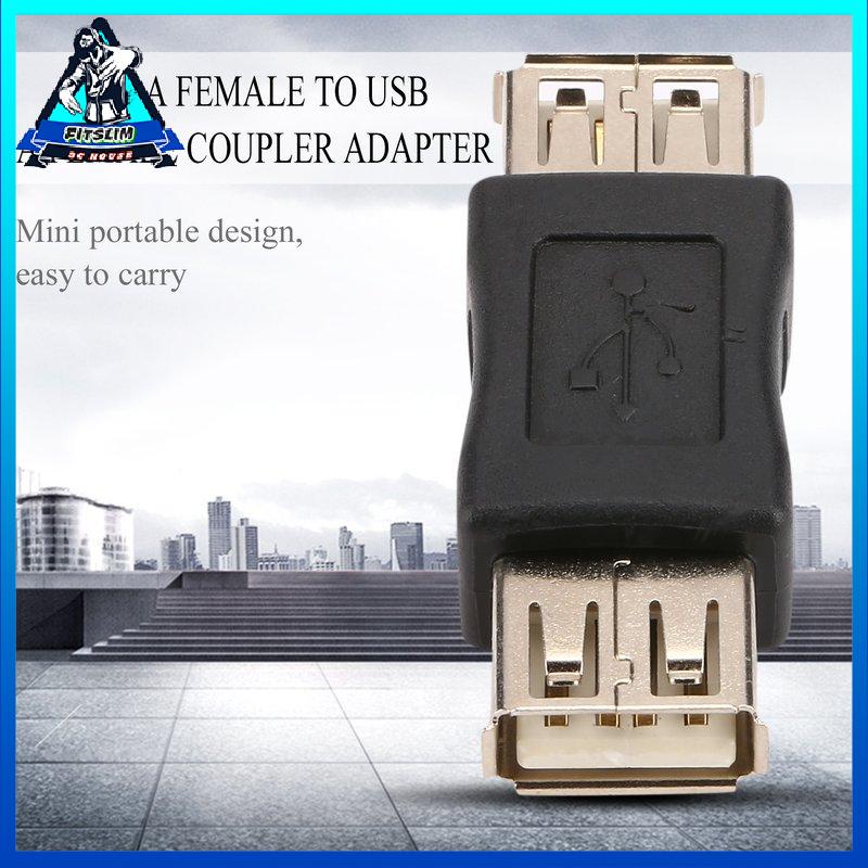 [Fitslim] USB 2.0 Type A Female to A Female Coupler Adapter Connector F/F Converter