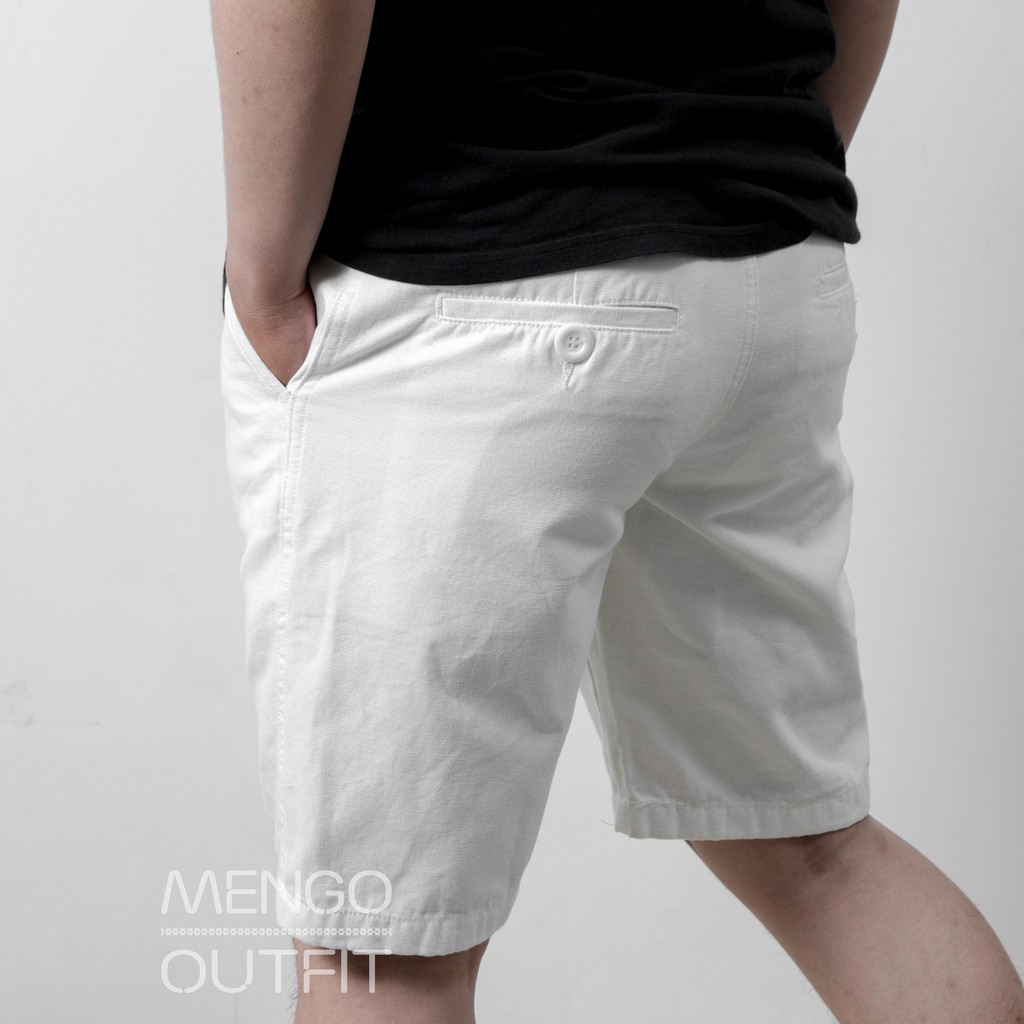 Quần đùi nam, Quần Đũi Nam linen đen xám trắng đỏ đô xanh MENGO [Mua 2 giảm 10%] - Q12 | BigBuy360 - bigbuy360.vn