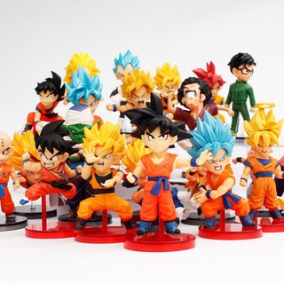 <Bán theo bộ> Mô hình chibi nhân vật Dragon ball