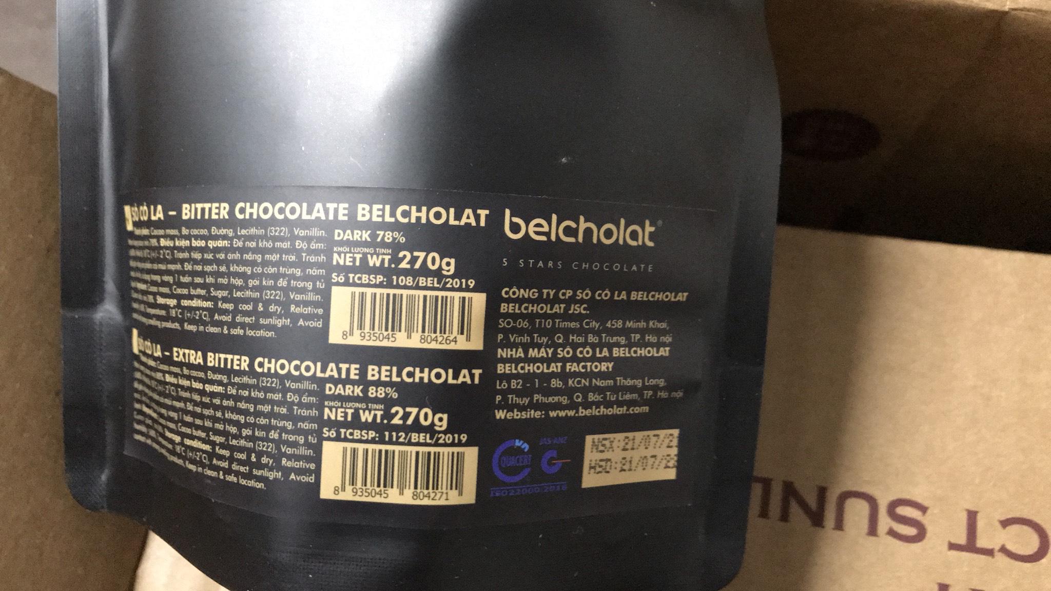 Socola đen đắng couverture 88% cacao Belcholat | BigBuy360 - bigbuy360.vn