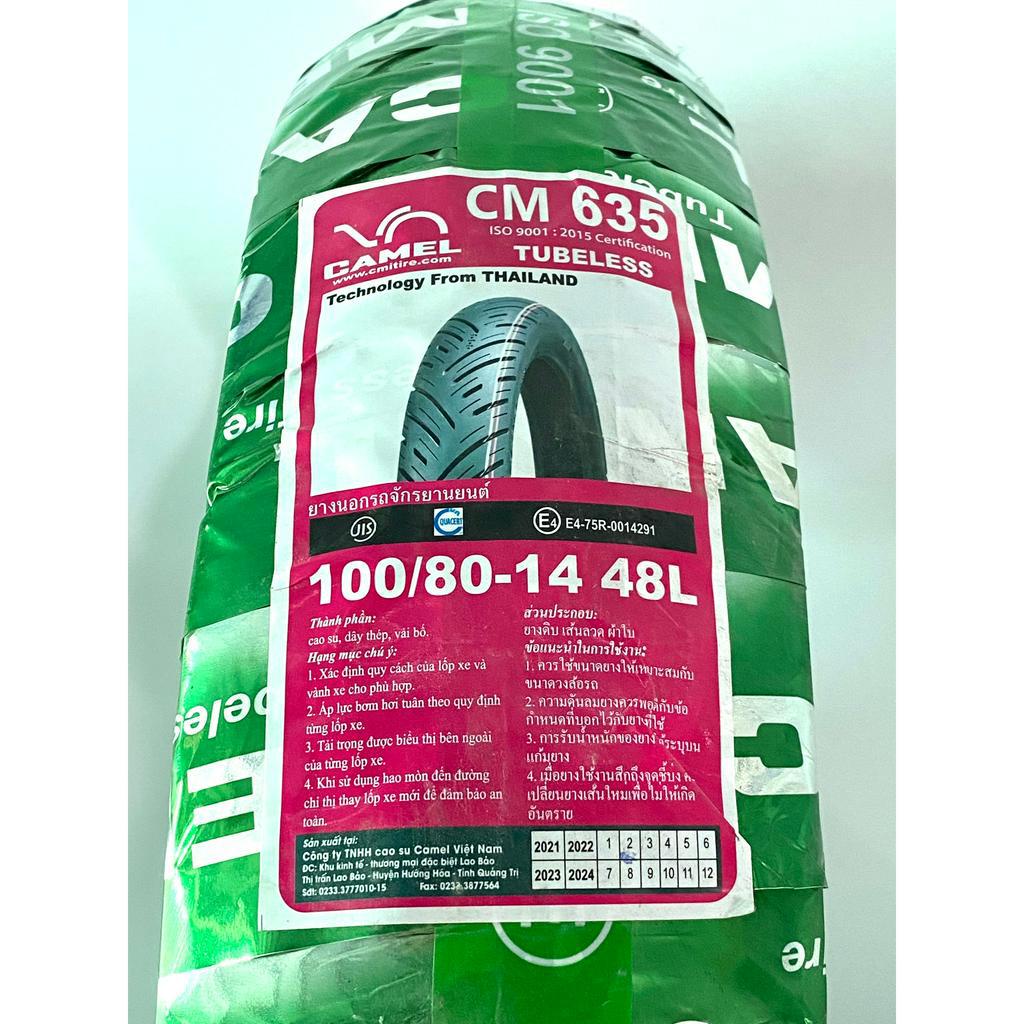Vỏ Lốp Camel 635 Vario Zin 100-80/14 TL