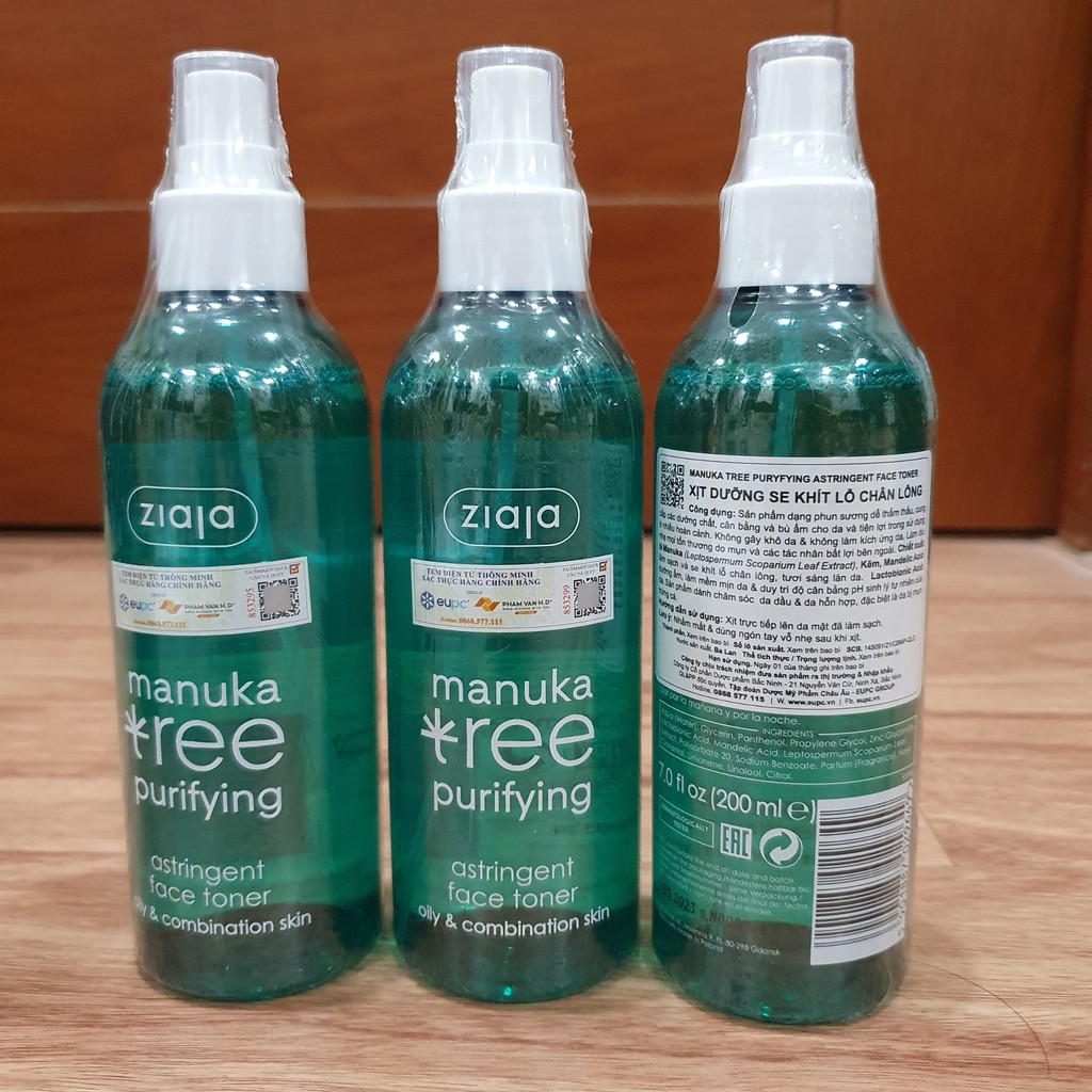 Toner se khít lỗ chân lông Manuka Tree Purifying Astringent Face 200ml | BigBuy360 - bigbuy360.vn