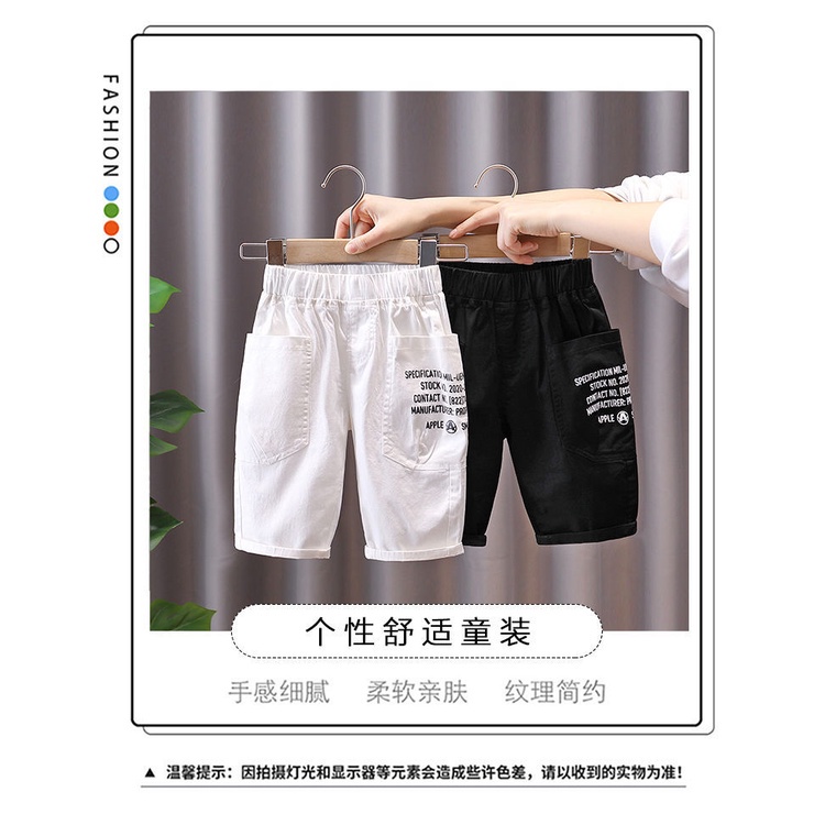 Quần Short Cotton Mỏng Thời Trang Mùa Hè Cho Bé Trai