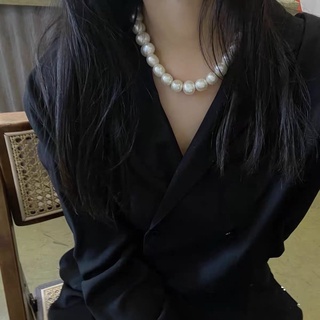 Vòng cổ hạt thô phong cách Hàn Quốc