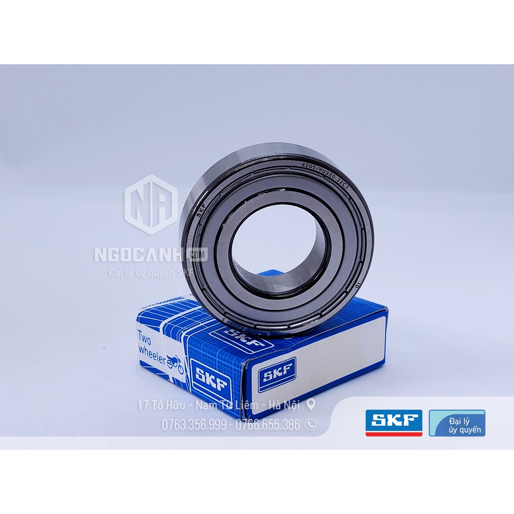 Bạc đạn xe máy SKF 6205/VU350-2Z/C3