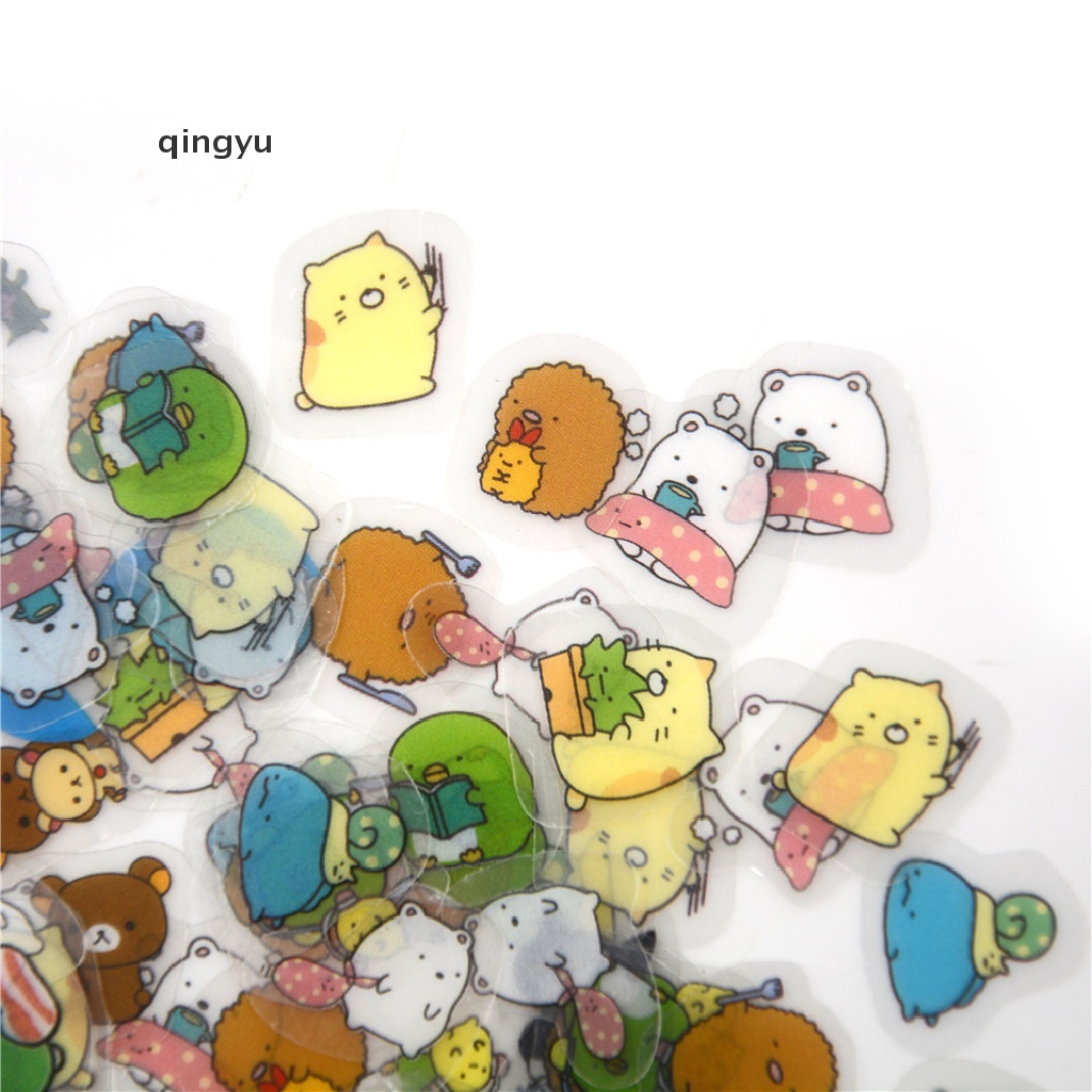 Bộ 80 Miếng Dán Trang Trí mini Dễ Thương DIY