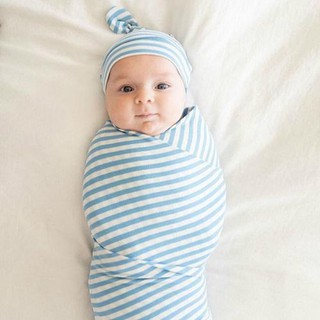 Quấn Chũn Giúp Bé Ngủ Sâu Giấc Không Giật Mình + Mũ + Vải Siêu Mềm Mịn Giúp Sâu Giấc Hơn