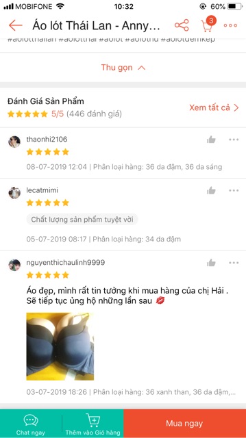 Áo lót Anny Thái 902