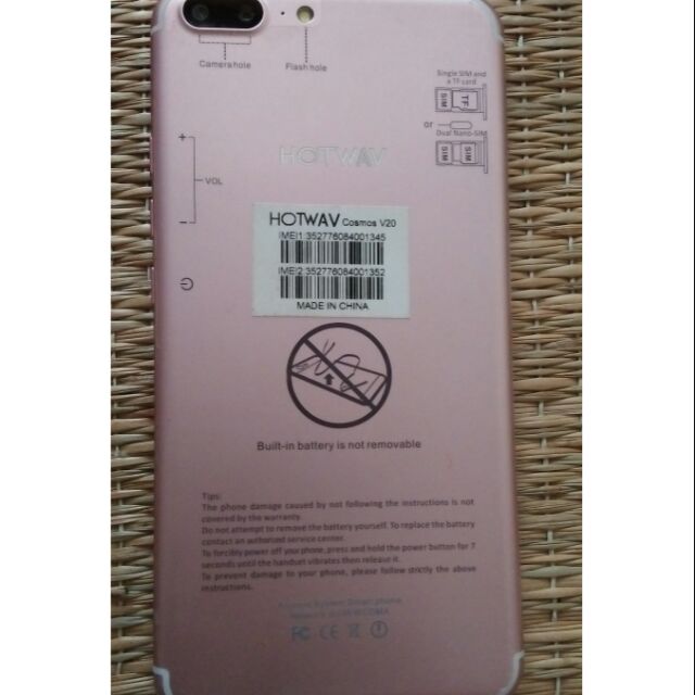Điện thoại Smartphone Hotwav V20 chính hãng
