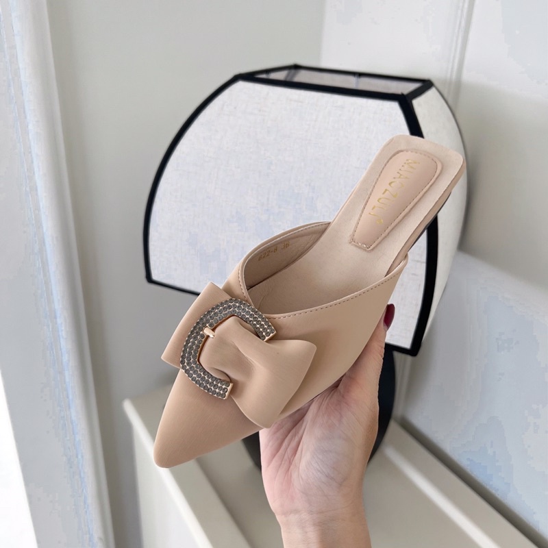 SORAMI.SHOES-Sục bệt da mềm thời trang nữ tính êm và nhẹ