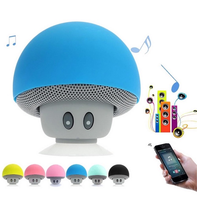 Loa mini Bluetooth hình cây nấm dẻ thương