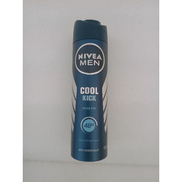 XỊT KHỬ MÙI MÁT LẠNH CHO NAM NIVEA MEN COOL KICK 150ML