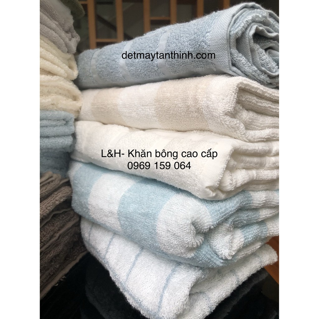 Khăn tắm body cotton muji xuất nhật cao cấp, KT 70x140cm