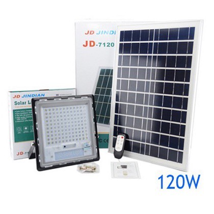 ĐÈN LED NĂNG LƯỢNG MẶT TRỜI 120W JD 7120 JINDIAN