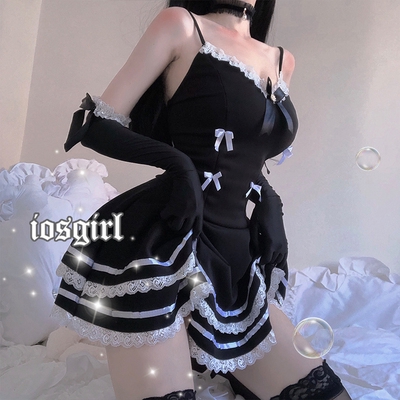 Bộ váy và đồ lót hoá trang Loli quyến rũ dành cho nữ