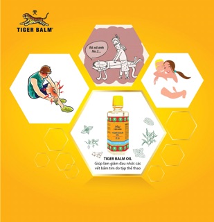 Dầu con hổ Tiger Balm dạng nước