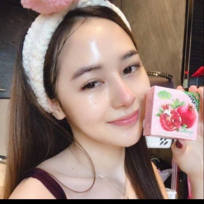 Xà Phòng Lựu Thái Lan Sạch Da Sáng Da Ngăn Mụn Hàng Loại 1