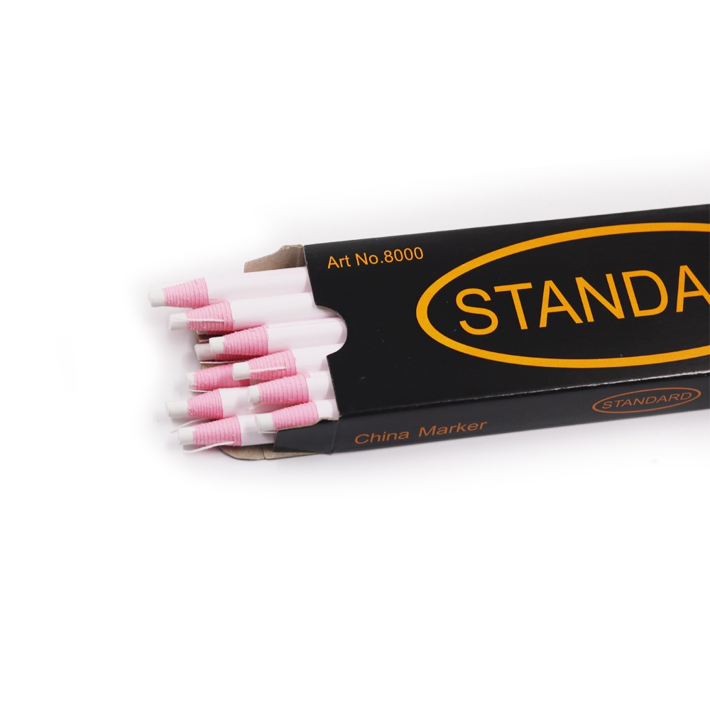 Bộ 12 Bút Phấn Đánh Dấu Vải Không Cắt Nhiều Màu Sắc Dành Cho Thợ May Quần Áo