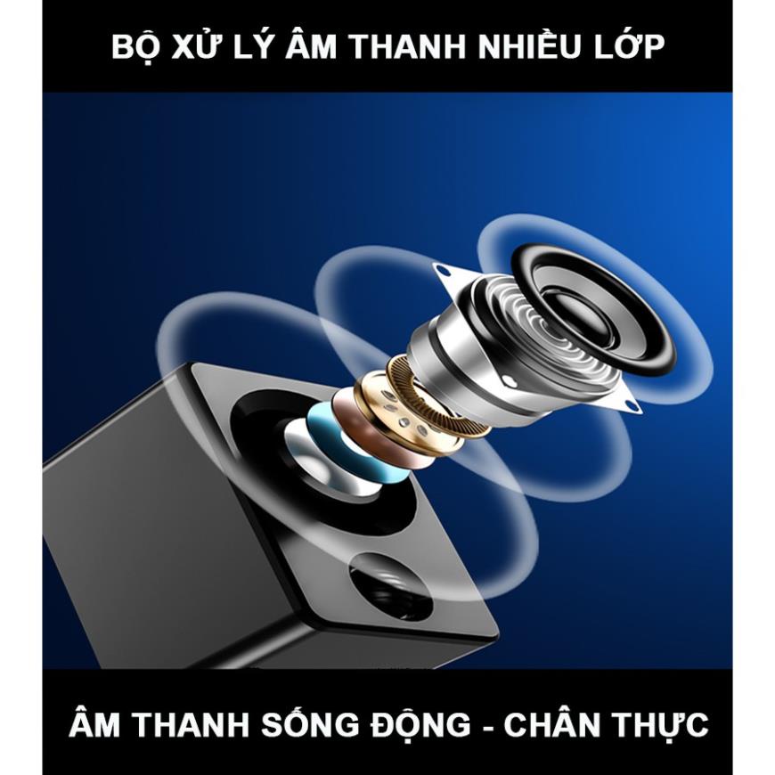 [Mã ELHACE giảm 4% đơn 300K] Loa Máy Tính - Loa Để Bàn Mini Nhỏ Gọn Âm Thanh Vượt Trội Cổng USB