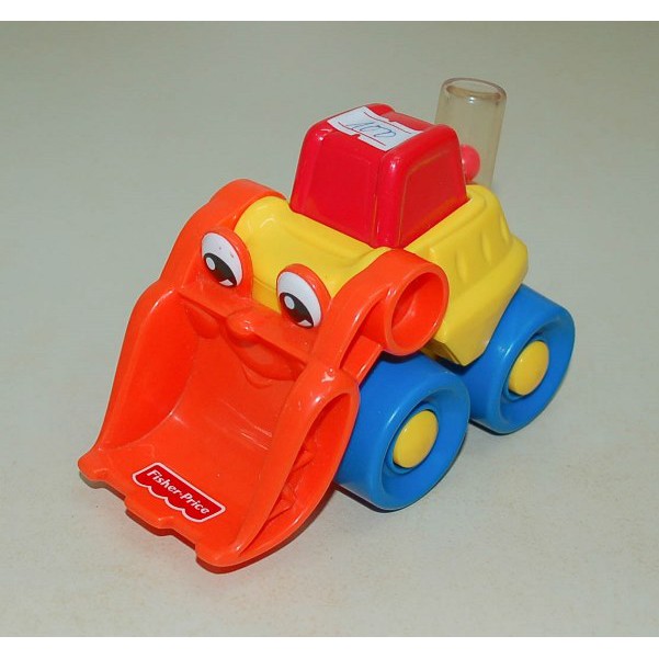 ĐỒ CHƠI THÔNG MINH: Xe xúc lục lạc Fisher Price (Mỹ) 99.99%