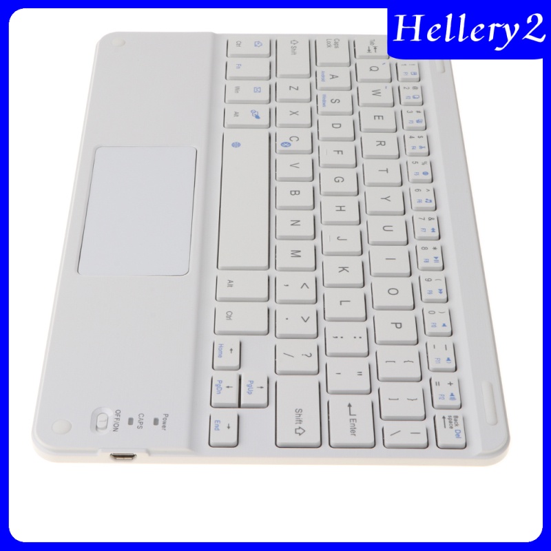 Bàn Phím Bluetooth Không Dây Siêu Mỏng Hellery2 Cho Laptop / / Ios Android Tablet 7 &quot;