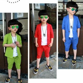 Set vest 3 chi tiết cho bé trai