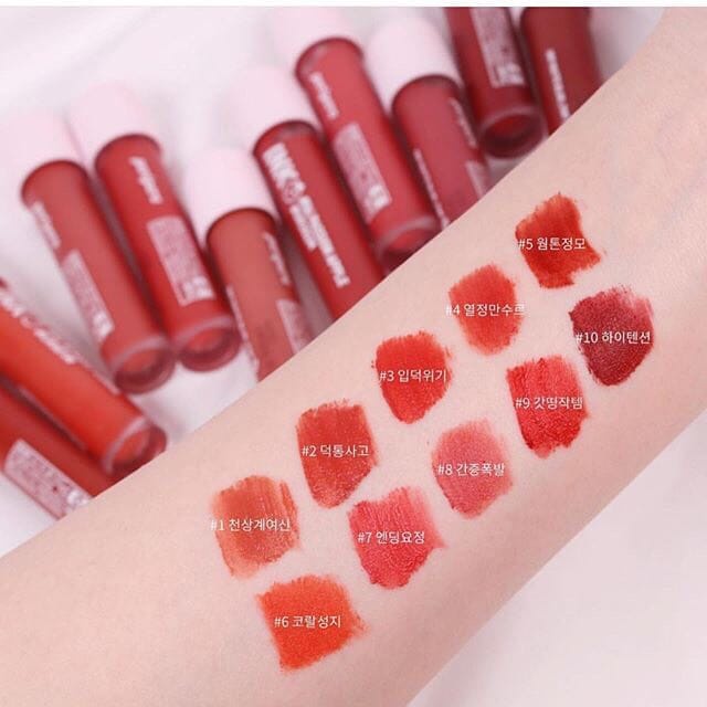 Son Kem Lì Siêu Mịn Peripera Ink Matte Blur Tint Hàn Quốc 3.8g