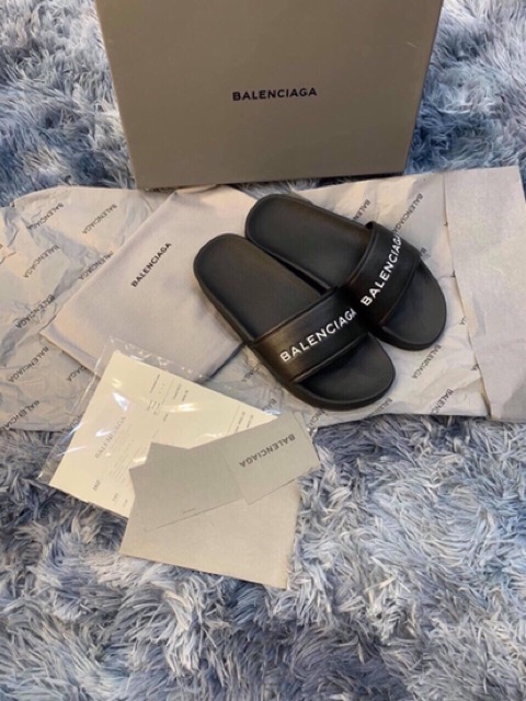 Dép Balenciagaa - DÉP QUAI NGANG - DÉP NAM SIÊU CẤP HÀNG FULLBOX CÓ SẴN !!