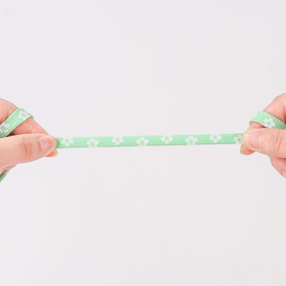 MOILYVN Dây Buộc Giày Thể Thao Vải Canvas Họa Tiết Hoa Anh Đào Thời Trang