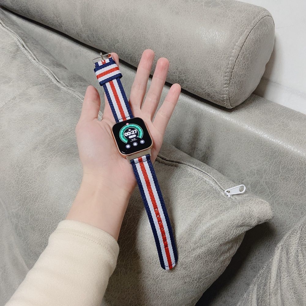 Dây Đeo Thay Thế Bằng Vải Nylon Cho Đồng Hồ Thông Minh OPPO Watch 41mm 46mm