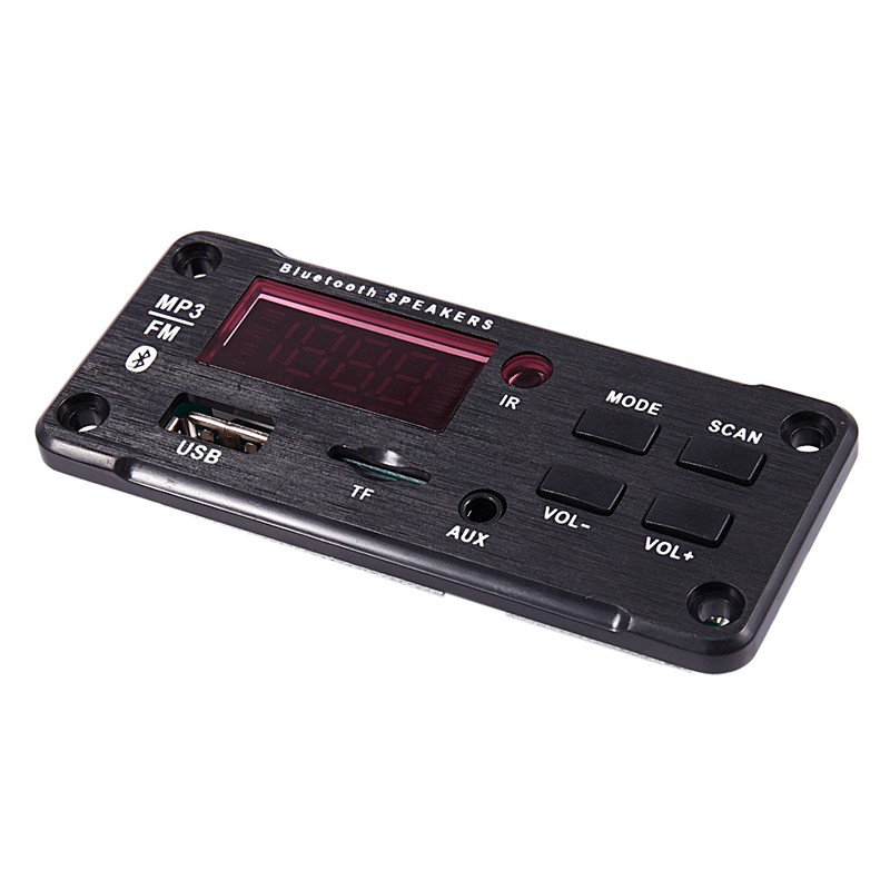 12V Tf Card Fm Radio Mp3 Audio Module Bluetooth Decoder Board for Car Remote Mus