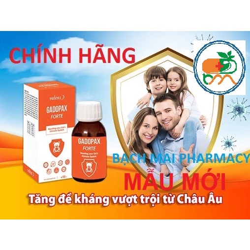 (CHÍNH HÃNG ) Siro tăng đề kháng GADOPAX FORTE, tăng đề kháng vượt trội cho trẻ có xuất xứ từ Châu Âu