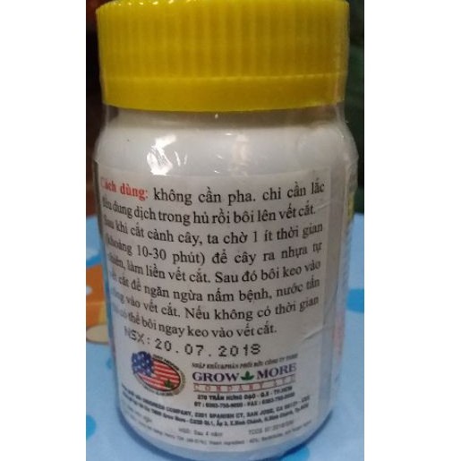 Keo đen liền sẹo da cây của Mỹ 100g